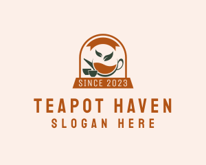 Leaf Tea Cafe logo design