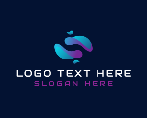 Technology - Modern Wave Technology logo design
