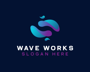 Modern Wave Technology logo design