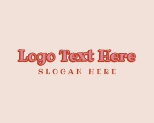 Child Therapist - Teen Fashion Wordmark logo design