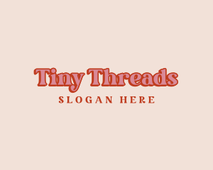 Teen Fashion Wordmark logo design