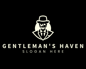 Gentleman Grooming Menswear logo design