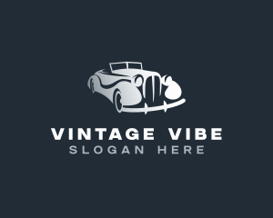 Retro Car Detailing logo design