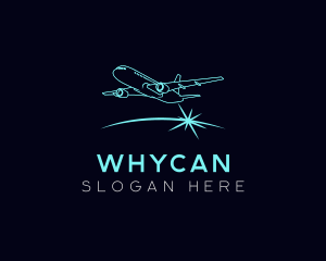 Airplane Aviation Airport Logo