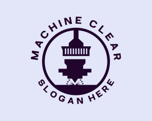Metal Engraving Machine logo design