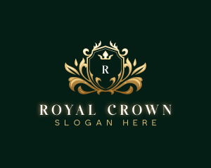 Royal Crest Crown logo design