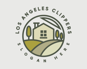 Plant - Home Lawn Field logo design