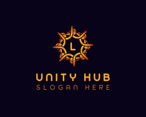 Organization Unity Foundation logo design