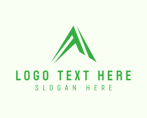 Technology - Generic Property Letter A logo design