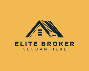 Broker - House Key Broker logo design