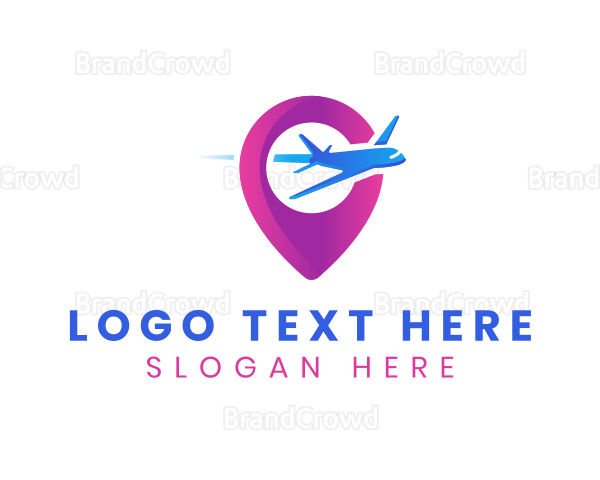 Travel Plane Airline Logo