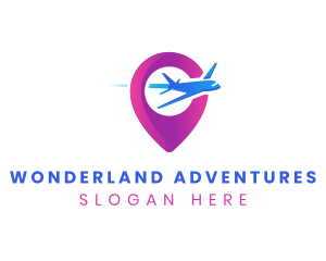 Travel Plane Airline logo design