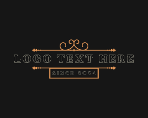 Elegant Fancy Restaurant Logo