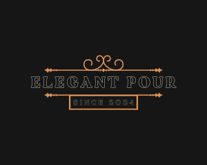 Elegant Fancy Restaurant logo design