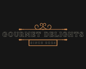 Elegant Fancy Restaurant logo design