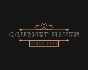 Elegant Fancy Restaurant logo design