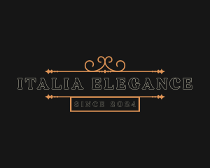 Elegant Fancy Restaurant logo design