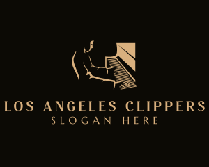 Jazz Concert Pianist Logo