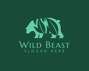 Garden Beast Zoo logo design