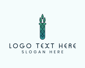 Organic Test Tube Logo