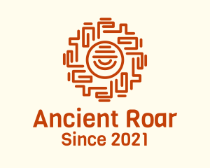 Ancient Mayan Eye logo design