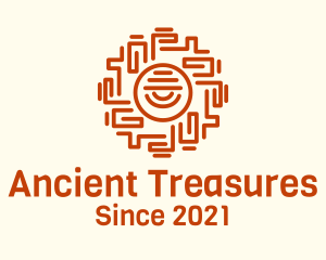 Ancient Mayan Eye logo design