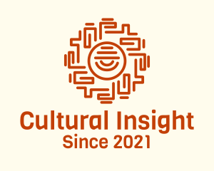 Ancient Mayan Eye logo design