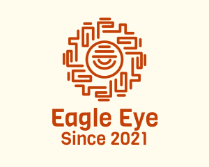 Ancient Mayan Eye logo design