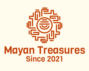 Mayan - Ancient Mayan Eye logo design