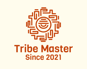 Ancient Mayan Eye logo design