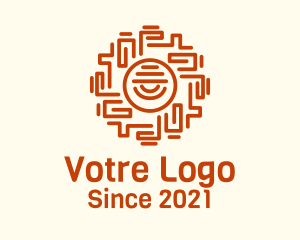 Civilization - Ancient Mayan Eye logo design