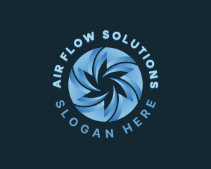 Air Ventilation Propeller logo design