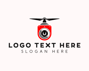 Birds Eye - Flying Drone Surveillance logo design