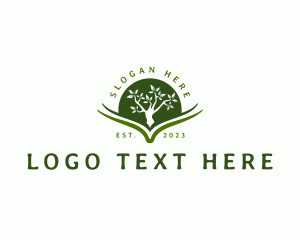 Tree Book Knowledge Logo