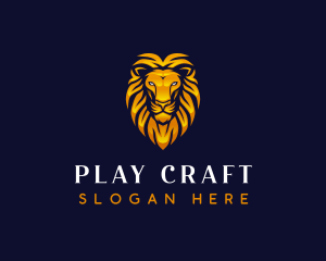 Lion Feline Animal Logo