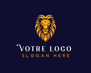 Carnivore - Lion Feline Animal logo design