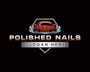 Car Wash Detailing Garage logo design