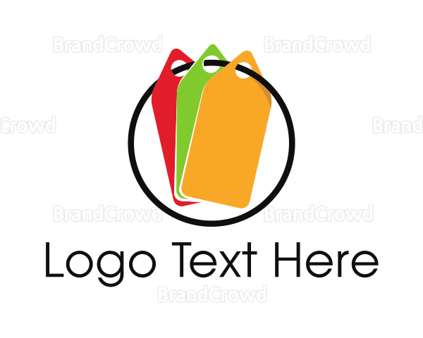Colorful Price Tags Logo