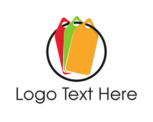 Colorful Price Tags Logo
