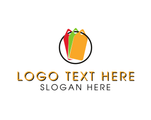 Retail - Colorful Price Tags logo design