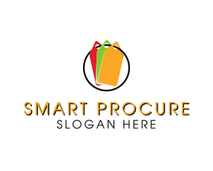 Procurement - Colorful Price Tags logo design