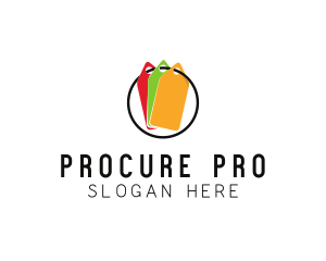 Procurement - Colorful Price Tags logo design