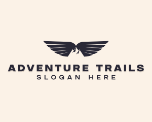 Adventure Mountain Peak logo design