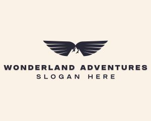 Adventure Mountain Peak logo design