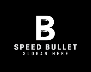 Bullet - Bullet Letter B logo design