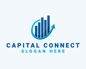 Economic Data Graph logo design