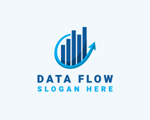 Economic Data Graph logo design