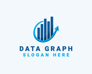 Economic Data Graph logo design