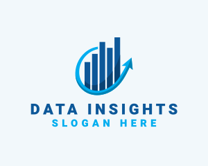 Economic Data Graph logo design