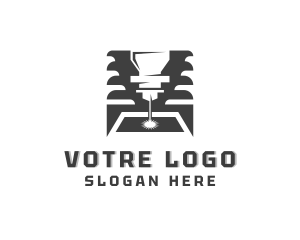 Metalwork Engraving Laser Repairman  Logo